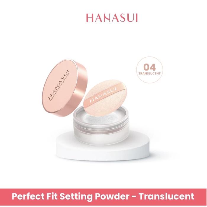 Gambar HANASUI PERFECT FIT SETTING POWDER - 04 Translucent dari Mekar Cosmetic_NEW undefined Tokopedia