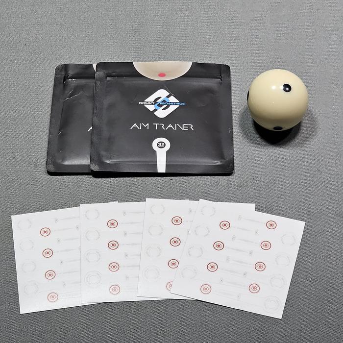 Gambar Prometheus Aim Trainer Aksesoris Sticker Latihan Aiming Olahraga Billiard - Putih dari Prometheus Billiards Supply undefined Tokopedia