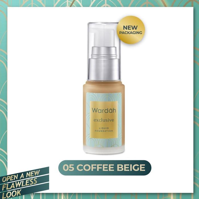 Gambar Wardah Exclusive Liquid Foundation - Foundation Matte Yang Tahan Lama Hingga 8 Jam - Alas Bedak Dengan Spf 30 - Hasil Akhir Flawless Dan Smooth Matte - Makeup - 05 Coffee Beige dari SNEIGHER undefined Tokopedia