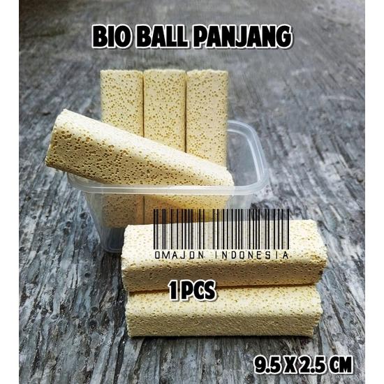 Gambar Bioball Panjang Momogi Super Media Eco Filter Penjernih Air - Bioball Panjang dari Omajon Indonesia undefined Tokopedia