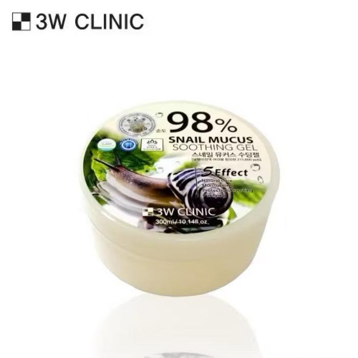 Gambar The Saem Snail Soothing Gel 300ml Original 100% BPOM Resmi dari PomadeIndo_NEW undefined 4 Tokopedia