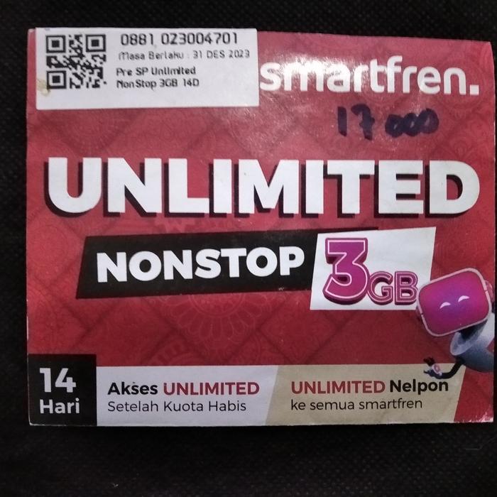 Gambar Nomor Smartfren Unlimited Nonstop dari Invensi undefined Tokopedia