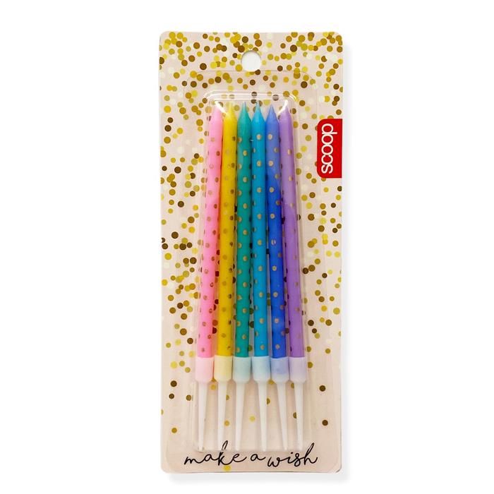 Gambar Scoop Lilin / Candle Birthday Gold ( Isi 6 Pcs ) 60520301 - 01 dari Scoop Ideas undefined Tokopedia