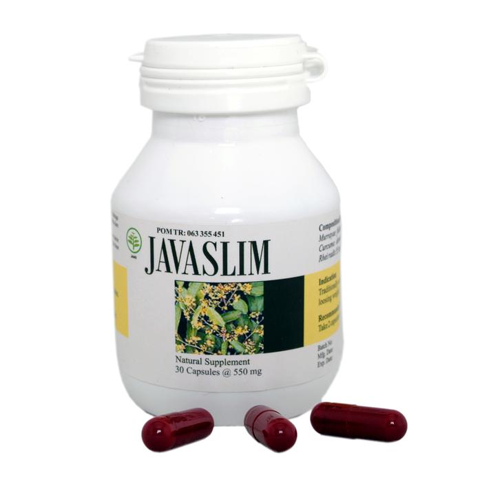 Gambar JAVASLIM Pelangsing Herbal Diet Alami Suplemen Detoks BPOM ORIGINAL - Javaslim Kapsul dari Global Bioscience Store undefined Tokopedia