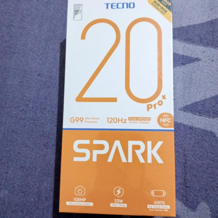 Gambar TECNO SPARK 20 PRO PLUS WARNA HIJAU, NEW SEGEL BNIB, GARANSI RESMI - OFFLINE dari sunshineday undefined Tokopedia