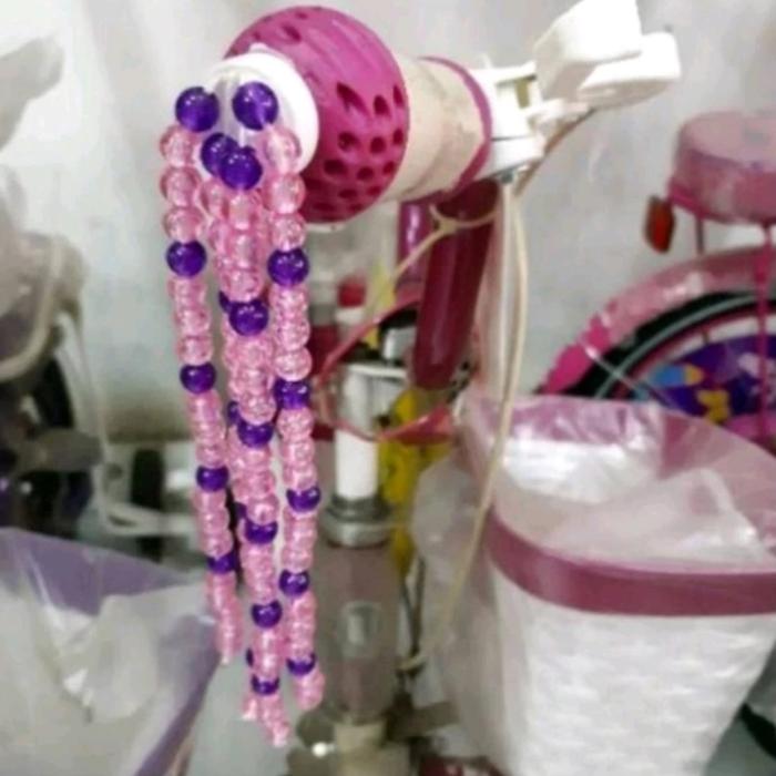 Gambar Rumbai sepeda mote mote sepeda hiasan sepeda anak aksesoris - mote mote bulat dari Okinatoys undefined Tokopedia