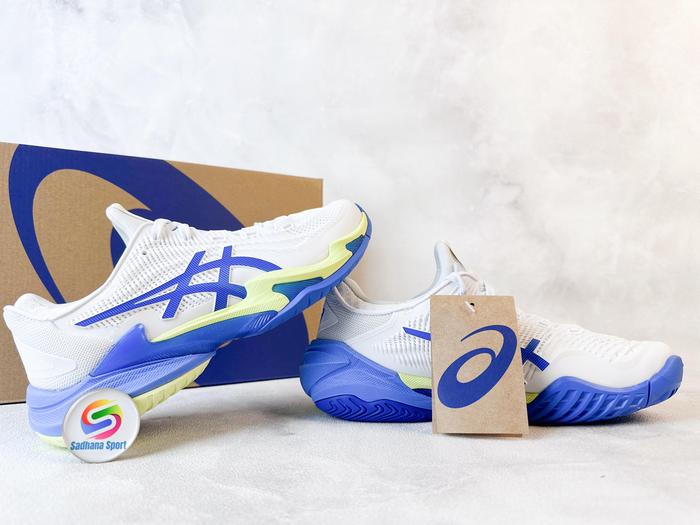 Sepatu Tenis ASICS Court FF Women White/Illusion Blue 42 di Sadhana  Sport_new Tokopedia