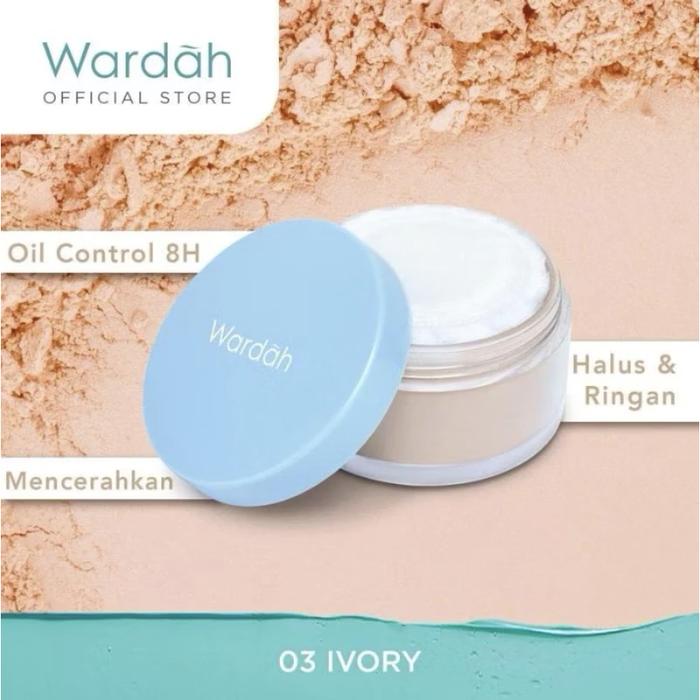 Gambar WARDAH LIGHTENING MATTE LOOSE POWDER - 03 dari Mekar Cosmetic_NEW undefined Tokopedia