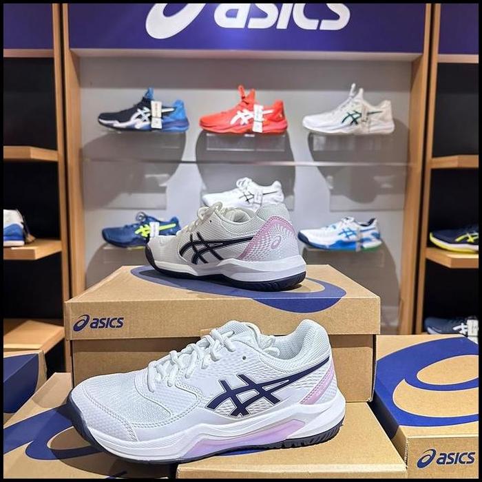 Gambar Asics Gel Dedicate 8 Women Wide (White / Indigo Fog) [best seller] - 38 dari Hakim Point undefined Tokopedia