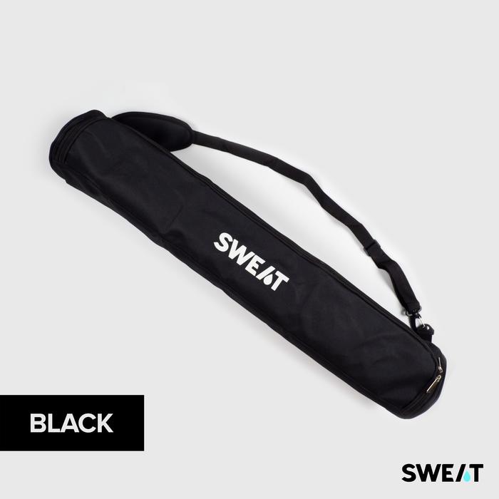 Gambar SWEAT - Yoga Mat Sling Bag | Tas Yoga Mat Sling Sport Premium Strap Compatible Pilates Tebal - Tas Tote Tali untuk Olahraga & Matras Fitness - Hitam dari SWEAT.ID undefined Tokopedia