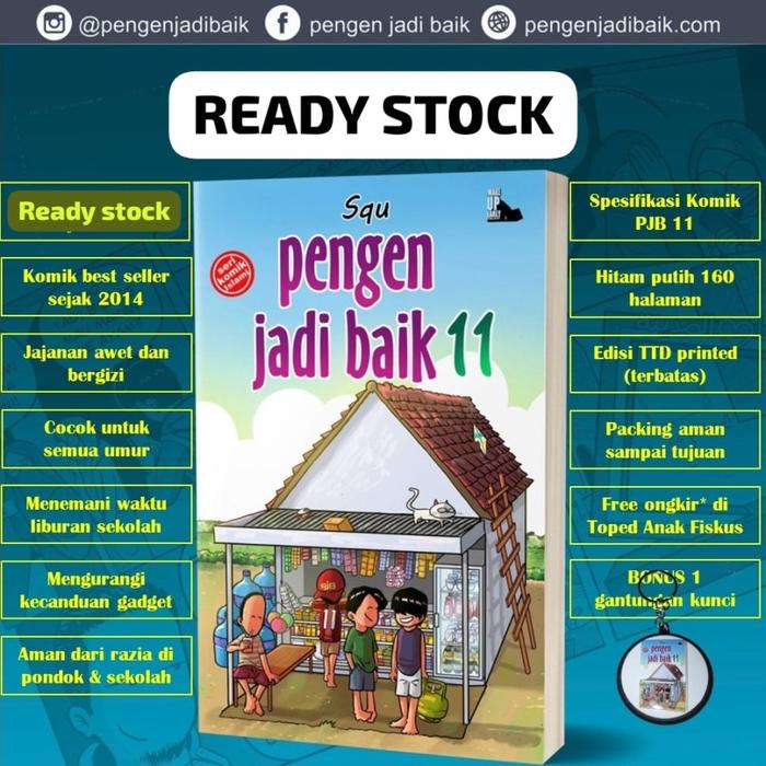 Gambar Komik PJB 11 Pengen Jadi Baik 11 dan Buku Jilid 1 2 3 4 5 6 7 8 9 10 Edisi Khusus Kevin - PJB 11 dari Anak Fiskus undefined Tokopedia