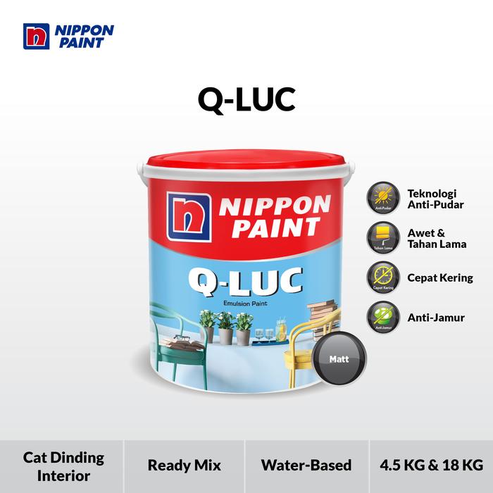 Gambar Q-LUC -4,5KG- CAT DINDING INTERIOR NIPPON PAINT dari Nippon Paint undefined Tokopedia