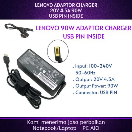 Lenovo 20v 45a Thinkpad X1 Carbon T480 T480s T580 T580s T570 E580 E585 E480  L380 L480 L580 X270 X280 X380 Yoga 370 730 730-13ikb Pc Aio Adlx90nlc3a