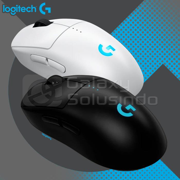 Logitech G PRO LIGHTSPEED Wireless Gaming Mouse Black White Hitam  di Gasol Wtc Surabaya Tokopedia