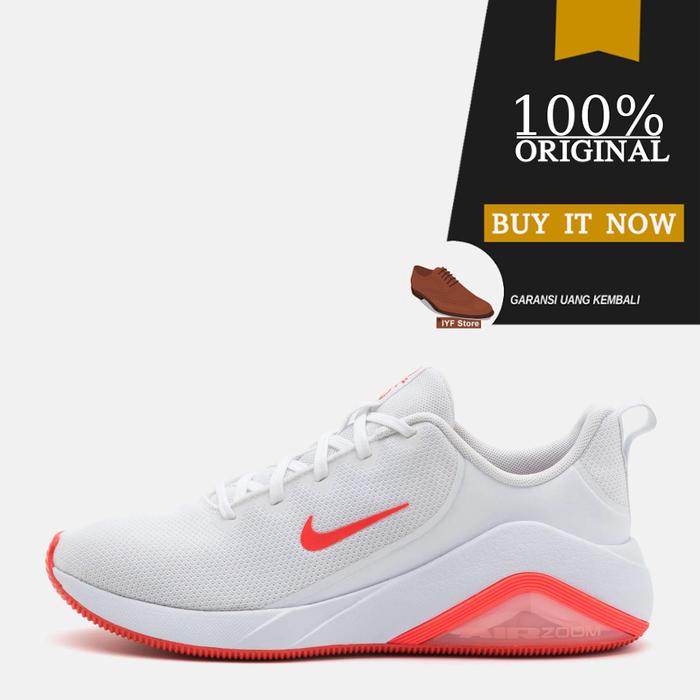 Sepatu Training Gym Original Nike Bella White/Bright Crimson Style:  FZ1689-101 36 di Iyf Store Laci Tokopedia