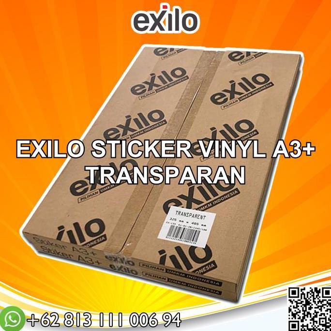 Gambar PROMO Exilo Stiker Vinyl A3+ Laser Gloss/Matte/Transparant - Transparan dari Asyifatokokita undefined Tokopedia