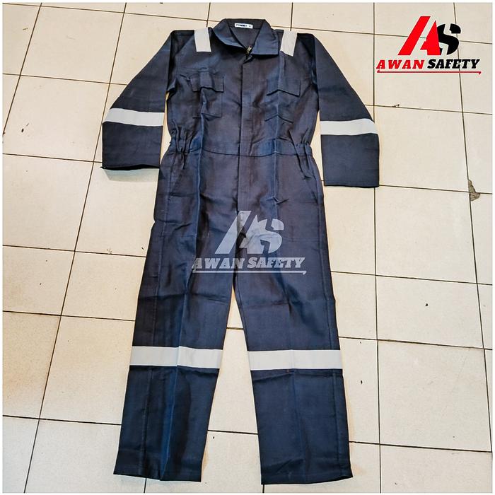 Gambar Wearpack Safety Coverall Baju Kerja Bengkel Werpack Kodok Bahan Tebal - Dongker, M dari Multi Artha Xtra undefined Tokopedia