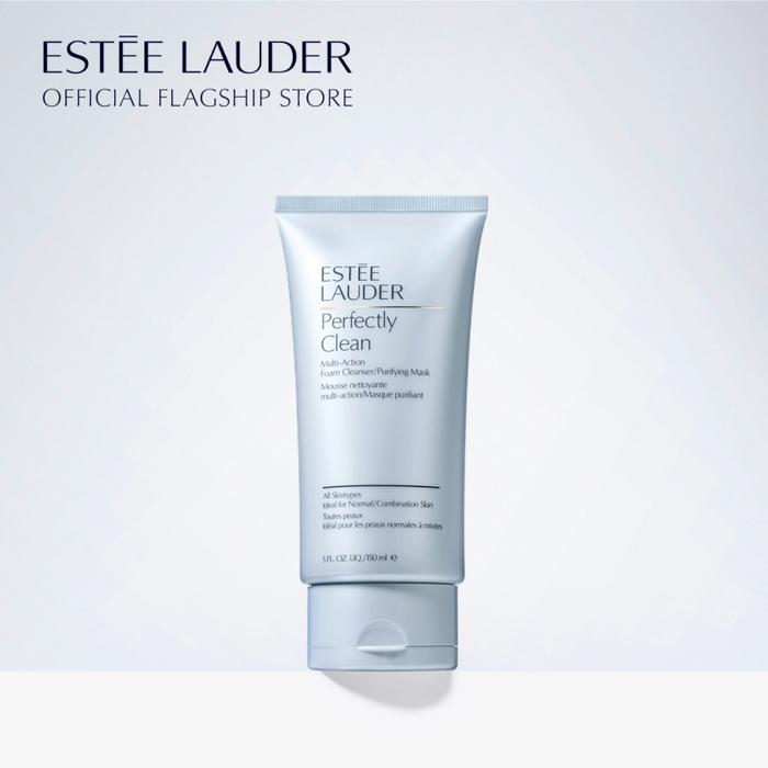 Gambar NEW - Estee Lauder Perfectly Clean Multi-Action Foam Cleanser / Purifying Mask 150ml - 150ml dari Luxe Indonesia Toko undefined Tokopedia