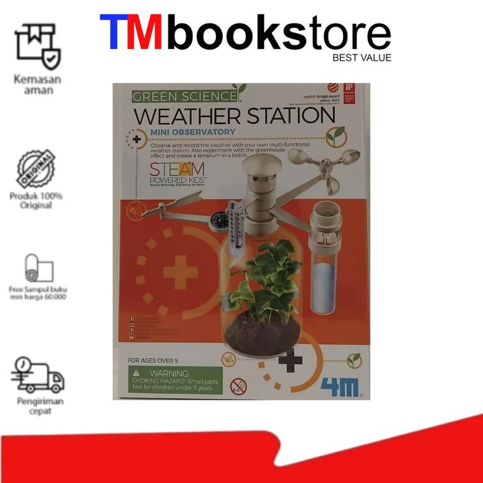 Gambar KIDZ LABS / GREEN - WEATHER STATION 00-03279  BYDESIGN HOBBY dari TMbookstore Best Value undefined Tokopedia