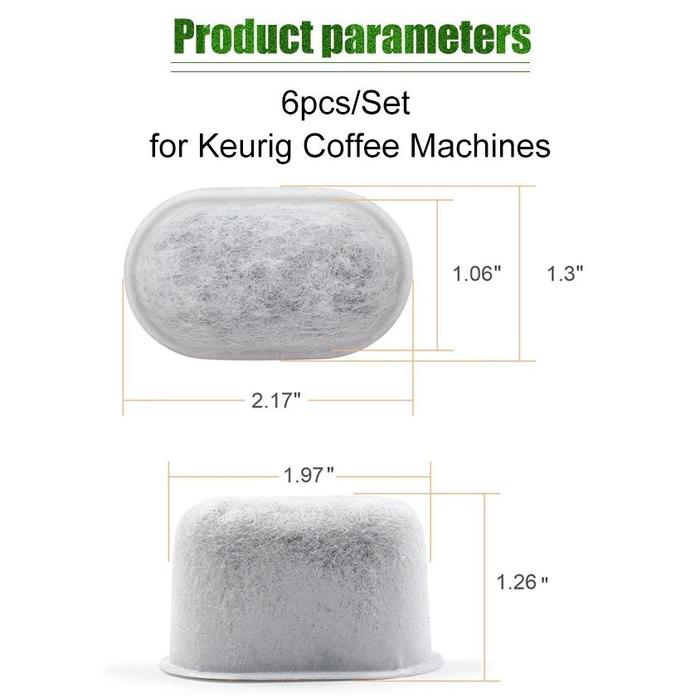 Gambar Premium Filter Core Breville BWF100 Water Filter Element ( 6 PCS ) - Breville Espresso Machine Replacement Filter Air Core Keurig High Quality - 6Pcs/Set dari Noire Online Store undefined Tokopedia