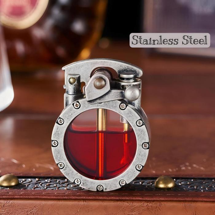Gambar Termurah !! Manics Korek Api Klasik Transparant Sumbu Minyak Vintage Oil Lighter Giftbox zipaquari - SS dari SUPRIADEY undefined Tokopedia