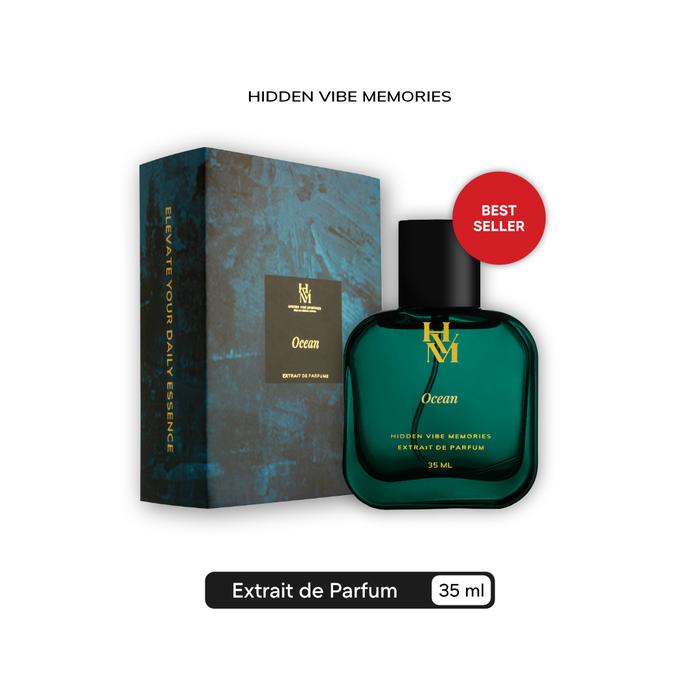 Gambar Parfum Pria HVM OCEAN Extrait de Perfume Tahan Lama Original Parfum Cowok HVM.Fragrances Hidden Vibe Memories Fragrances - 35ML. dari Hidden Vibe Memories Fragrance undefined Tokopedia