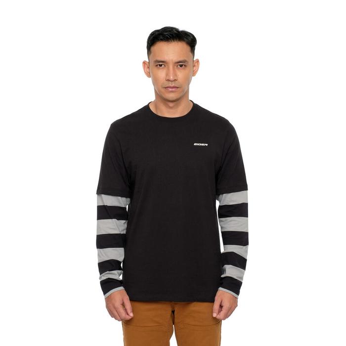 Gambar EIGER VERTMOUNTRIDE LS TSHIRT - Black, L dari Eiger Adventure Store Official undefined Tokopedia