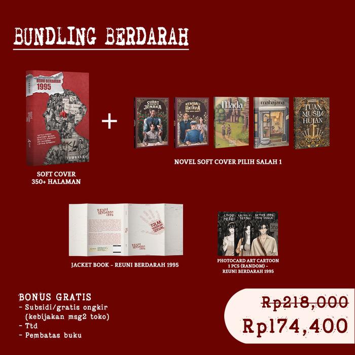 Gambar Pre Order - Buku Novel Reuni Berdarah 1995 - Yumnaany - Akad - Bumifiksi (16 Mei 2025) - BUND TUAN MUSIM dari Bumifiksimedan001 undefined Tokopedia
