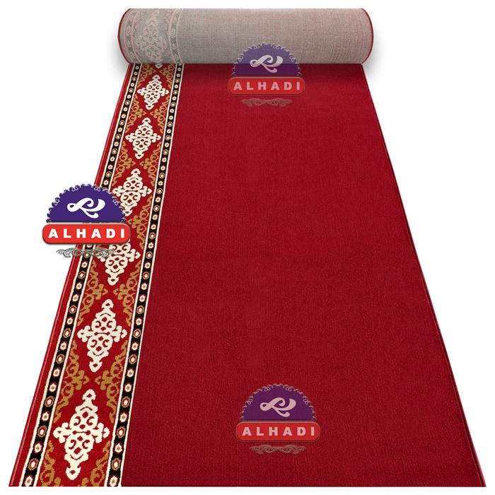 Gambar Alhadi Karpet Masjid MIRGRA DYNABEL 1 Roll Ukuran 600 x 120cm Sajadah Mushola Tebal 11mm Terlaris - Dynabel-9 dari Alhadi Official Store undefined Tokopedia