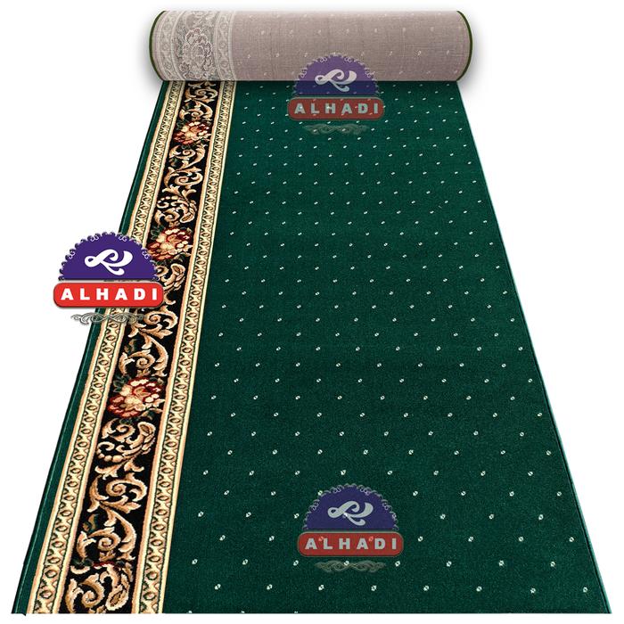 Gambar Alhadi Karpet Masjid MIRGRA DYNABEL 1 Roll Ukuran 600 x 120cm Sajadah Mushola Tebal 11mm Terlaris - Dynabel-6 dari Alhadi Official Store undefined Tokopedia