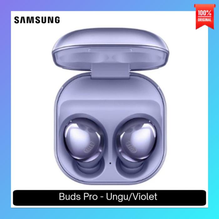 Gambar [NEW] Samsung Galaxy Buds Pro SEIN 100% Brand New BNIB / Galaxy Buds Pro / Samsung Galaxy Buds / Galaxy Buds / Samsung Galaxy / Headset Samsung / Samsung Headset / Samsung Galaxy / Samsung Buds / Samsung - Violet/Ungu dari gudangheadset undefined Tokopedia