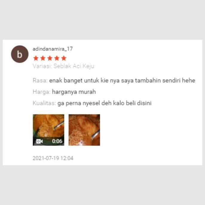 Gambar Cuanki Lidah 100 Biji Toping Baso Aci Cuangki Kering Khas Garut dari Toko_ Kelontong Arya undefined Tokopedia