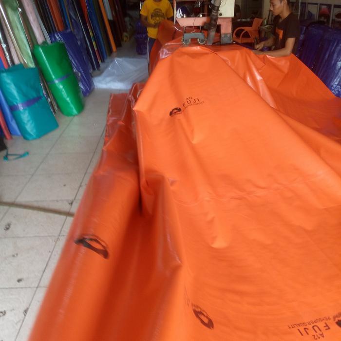 Gambar terpal plastik Korea ukuran 10x8 M dari grosir terpal tenda undefined Tokopedia