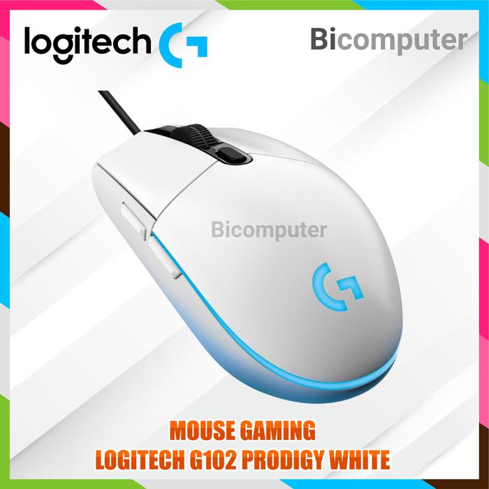 Gambar Mouse Gaming Logitech G102 V2 Lightsync RGB - PUTIH dari BICOMPUTER undefined Tokopedia
