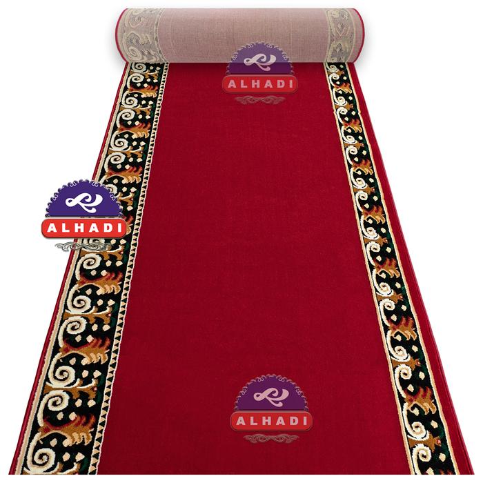 Gambar Alhadi Karpet Masjid MIRGRA DYNABEL 1 Roll Ukuran 600 x 120cm Sajadah Mushola Tebal 11mm Terlaris - Dynabel-1 dari Alhadi Official Store undefined Tokopedia