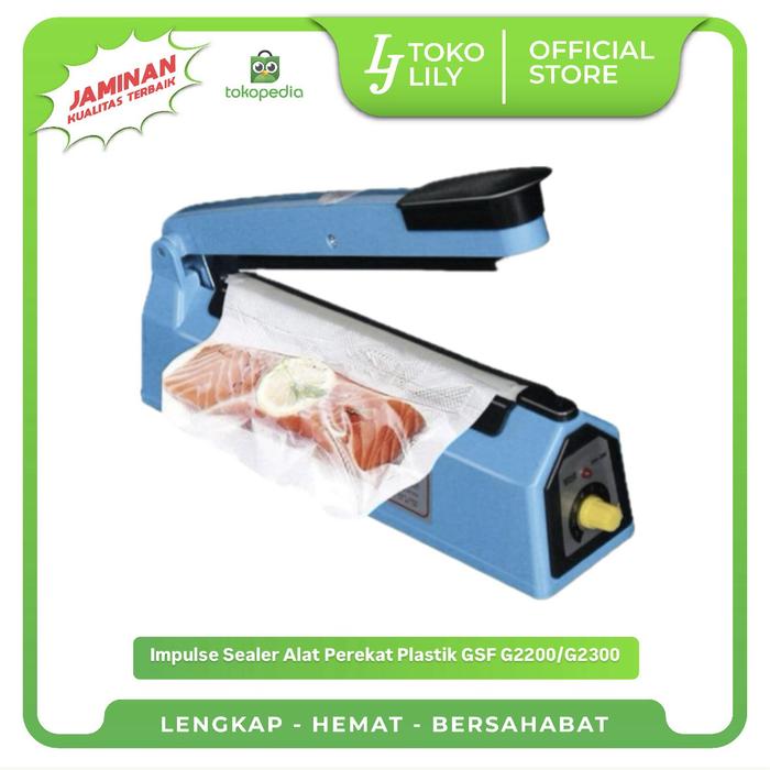 Gambar Impulse Sealer Alat Perekat Plastik GSF G2200/G2300 - 30cm G2300 dari TokoLilySemarang undefined Tokopedia