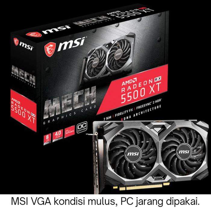 Radeon Rx 5500 Xt Mech 4g Oc