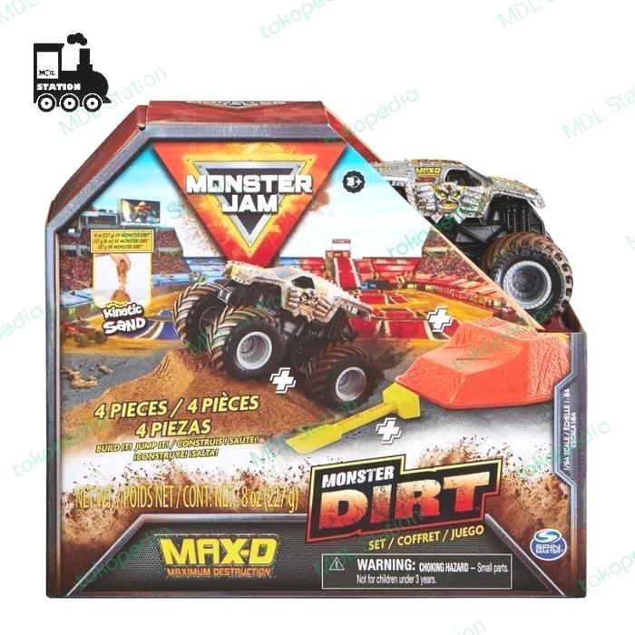 Monster Dirt Kinetic Sand Dirt Monster Jam Mini World Finals