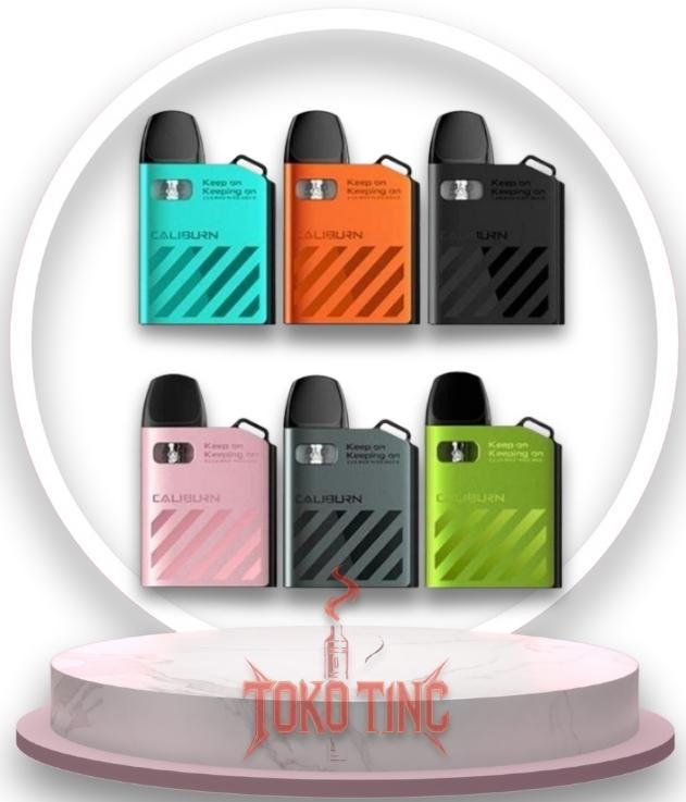 Gambar Authentic Uwell Caliburn AK2 Pod Kit 520mAh - Neon Orange dari Toko Tinc undefined Tokopedia