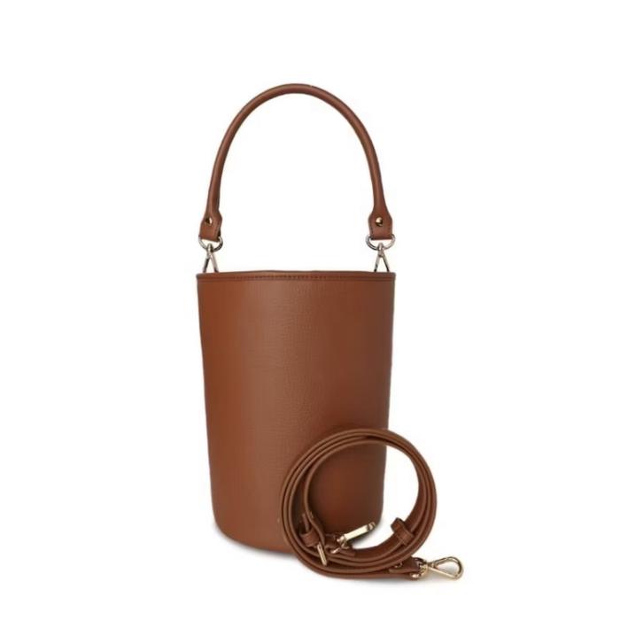 Gambar Fibreno My Bucket Bag Original Korea - Caramel  dari Gansa Studio undefined Tokopedia