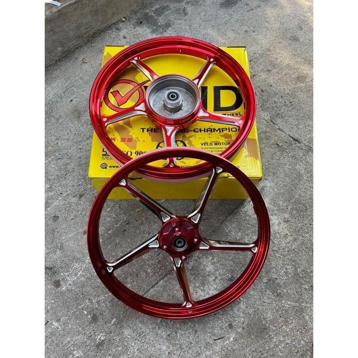Gambar Velg Vnd Velek Pelek Vnd Jupiter Yamaha Pnp Cb Gl Mp Tiger Warna Biru Hitam Orange Ungu - Merah velg saja, Standard yamaha dari Paw Friends ID undefined Tokopedia