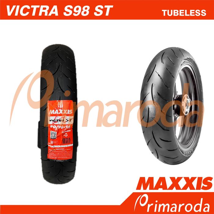 Gambar Ban Belakang Honda Vario 110, Vario 125 Tubeless MAXXIS 90/90 Ring 14 - Victra S98ST dari Primaroda undefined Tokopedia