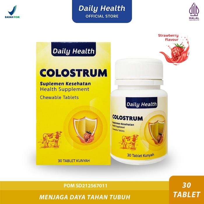Gambar Suplemen Kesehatan Newalter Colostrum Untuk Daya Tahan Tubuh - 30 Tablet dari DailyHealth ID undefined 4 Tokopedia