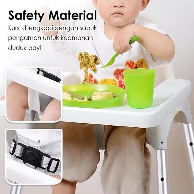Jual -RKS- A2201 Kursi Makan Bayi Anak-Anak Baby Chair Luxury High