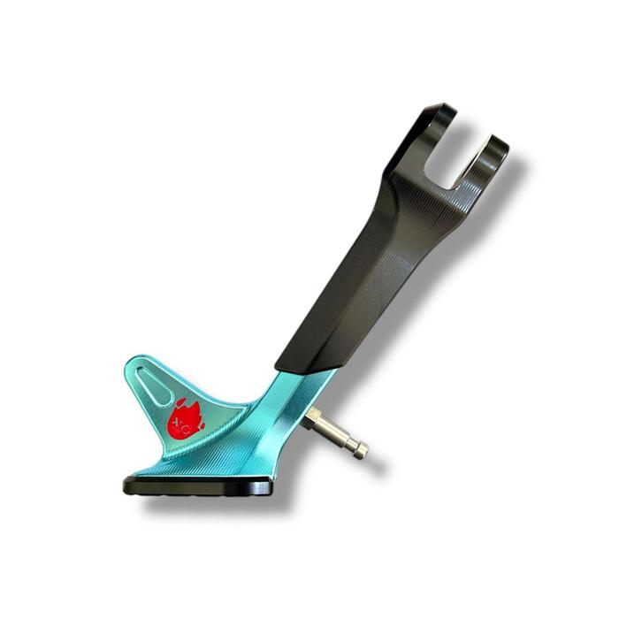 Gambar Slide Standar Samping Race Boy Full CNC Vespa Sprint Primavera - BLACK ICE BLUE dari Legend Motor Shop Id undefined Tokopedia