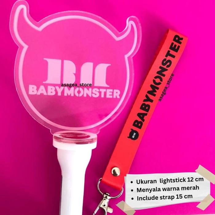 Gambar Boynextdoor, Babymonster, Day6, 2NE1 Lightstick Fanmade Kpop Merch Konser - BABYMONSTER dari Sist Anggun undefined Tokopedia