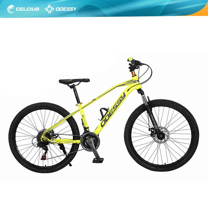 Gambar Sepeda Gunung | Sepeda MTB ODESSY SIBERIA STEEL FRAME 26" - 21 SPEED - Yellow, 24 dari celciusodessy.bike undefined Tokopedia