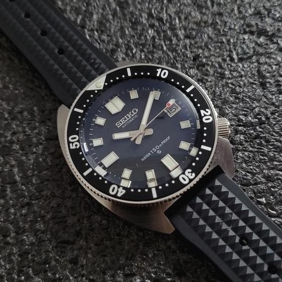 Jam Automatic Seiko 6105 8000 Aka Slim Willard Turtle Mod Seikomod Not  Skx007 Samurai 62mas