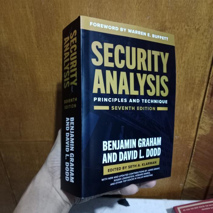 Gambar The Intelligent Investor  & Security Analysis, Seventh Edition ( 2 book series )  ( B5 ) ( English / Indonesia ) - SECURITY ANALYS, ENGLISH dari ElMediaBookstore undefined Tokopedia