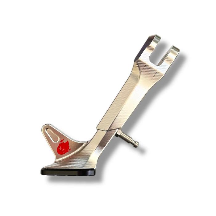 Gambar Slide Standar Samping Race Boy Full CNC Vespa Sprint Primavera - FULL SILVER dari Legend Motor Shop Id undefined Tokopedia